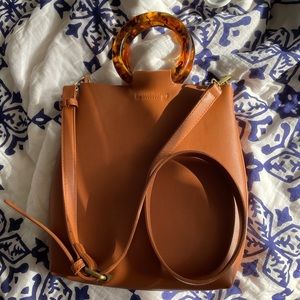 Brown Tortoiseshell Crossbody Bag